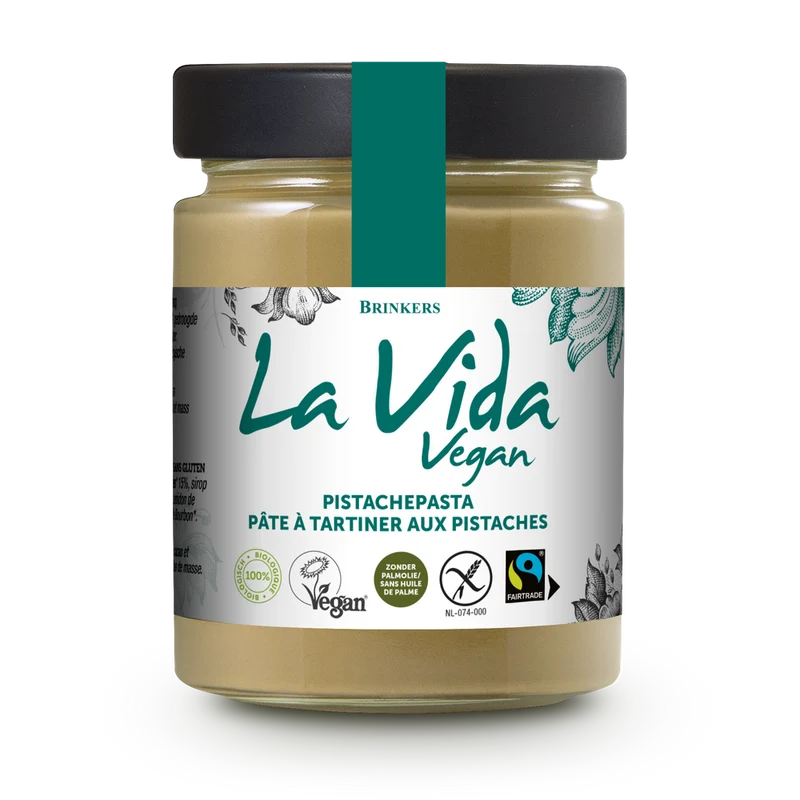 La Vida Vegan Pistachepasta Biologisch 270 gram
