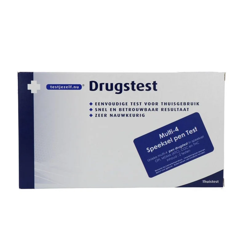 Testjezelf Multi 4 Pen Drugstest 2 stuks