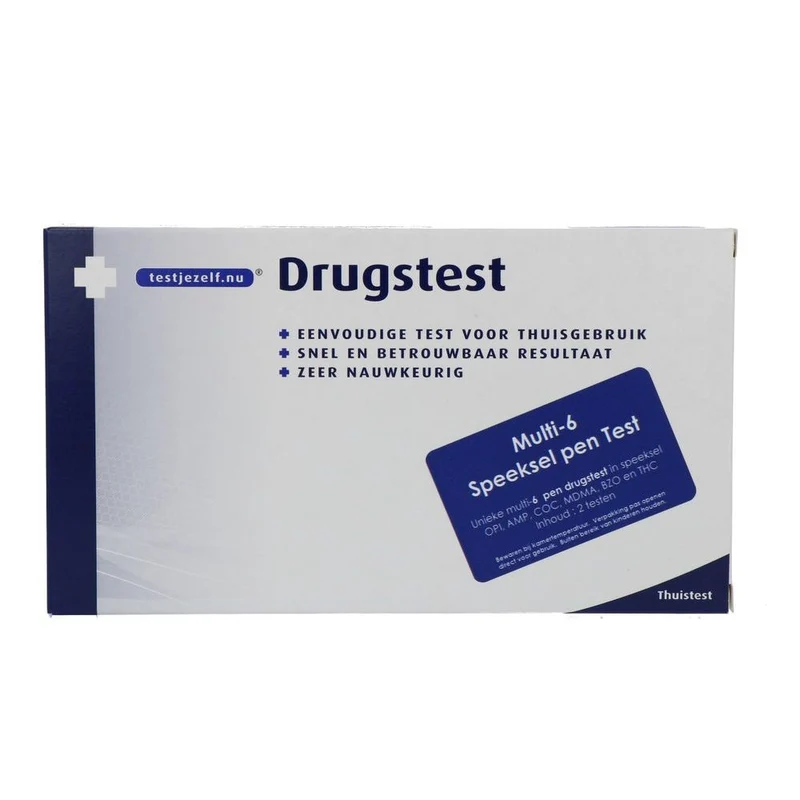Testjezelf Multi 6 Pen Drugstest 2 stuks