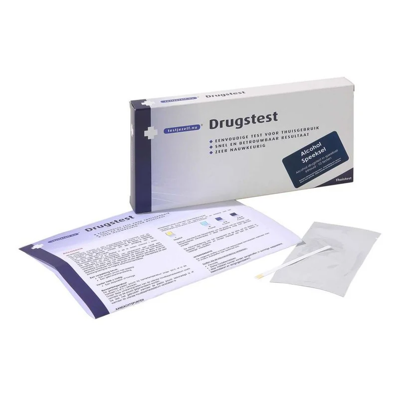 Testjezelf Alcohol Speekseltest 10 stuks