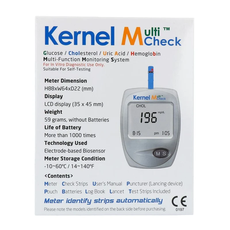Testjezelf Multi-Check Glucose & Urinezuur Meter