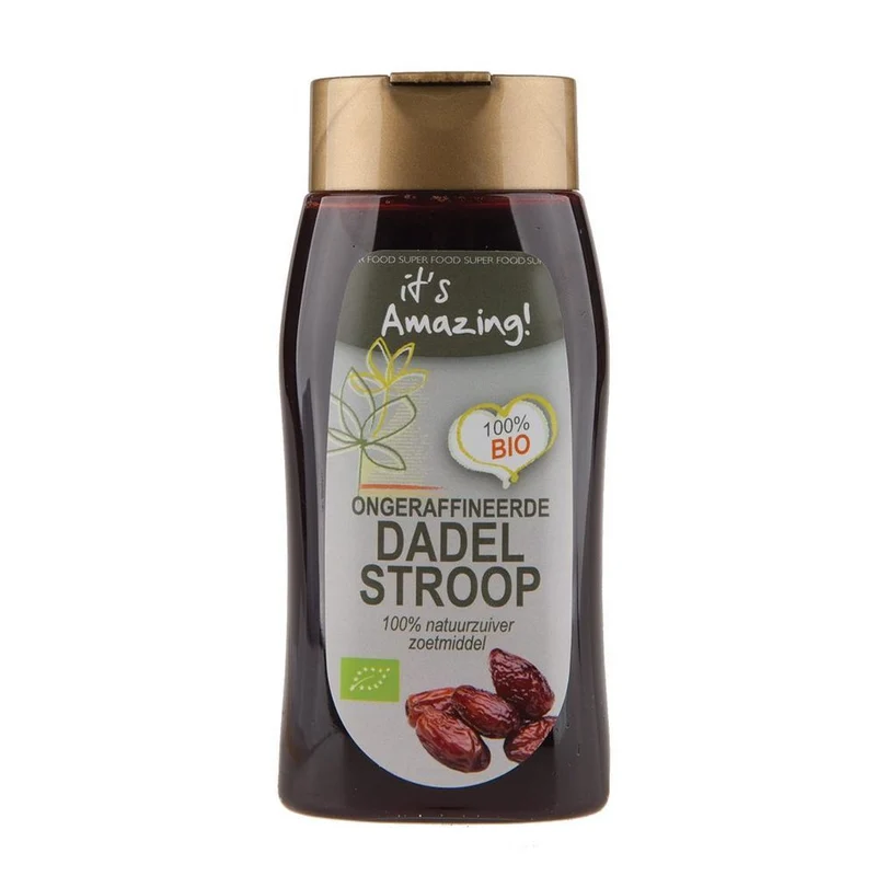 It's Amazing Dadelstroop Ongerafineerd 350 gram