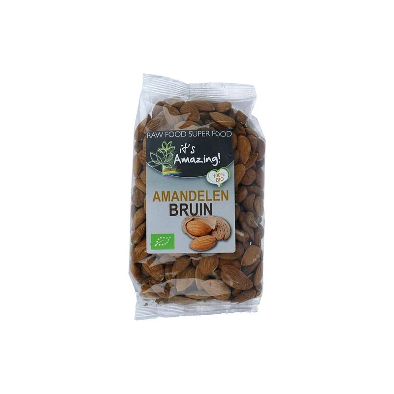 It's Amazing Amandelen Bruin Bio 300 gram