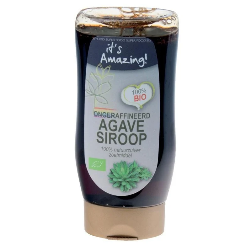 It's Amazing Agavesiroop Ongeraffineerd Bio 350 gram