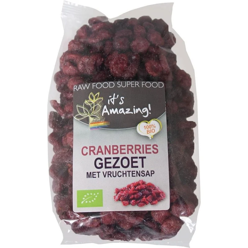 It's Amazing Cranberry Gezoet Met Appelsap 500 gram