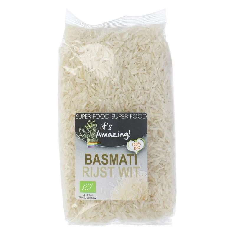 It's Amazing Basmati Rijst Wit 500 gram
