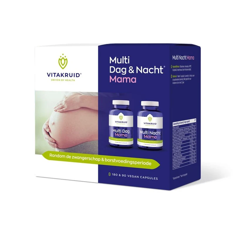 Vitakruid Multi dag & nacht mama vegan