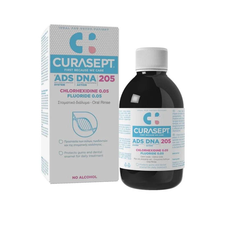 Curasept ADS DNA 205 CHX 0,05% mondspoelmiddel 200 ml