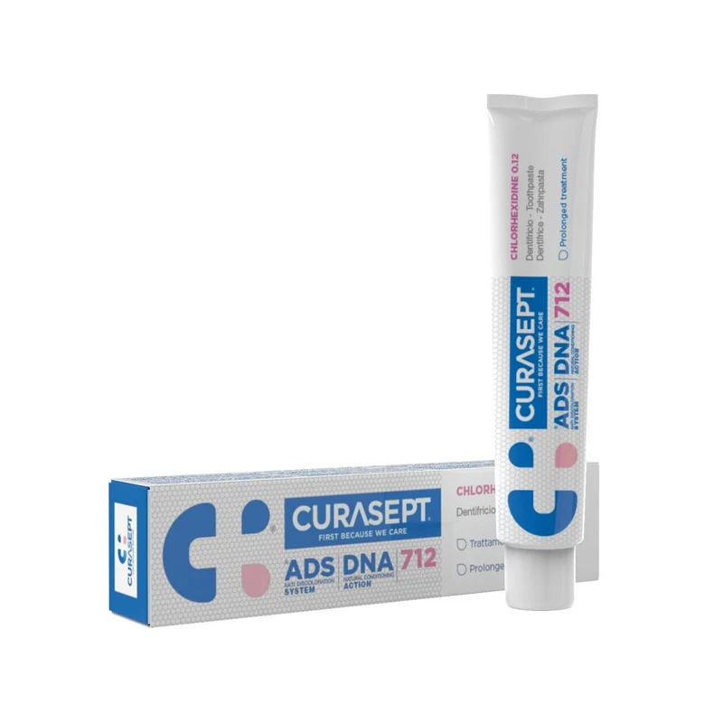Curasept ADS DNA 712 CHX 0,12% gel-tandpasta 75 ml
