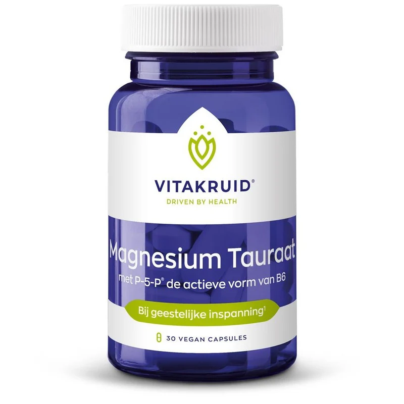 Vitakruid Magnesium Tauraat 30 vcaps