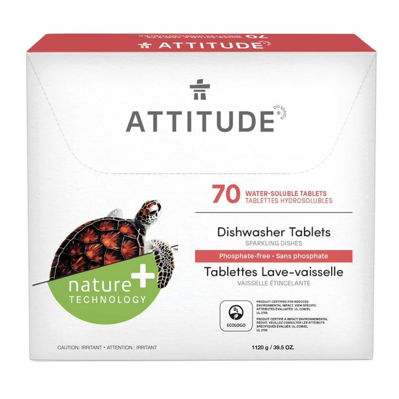 Attitude Nature+ Vaatwastabletten Fosfaatvrij