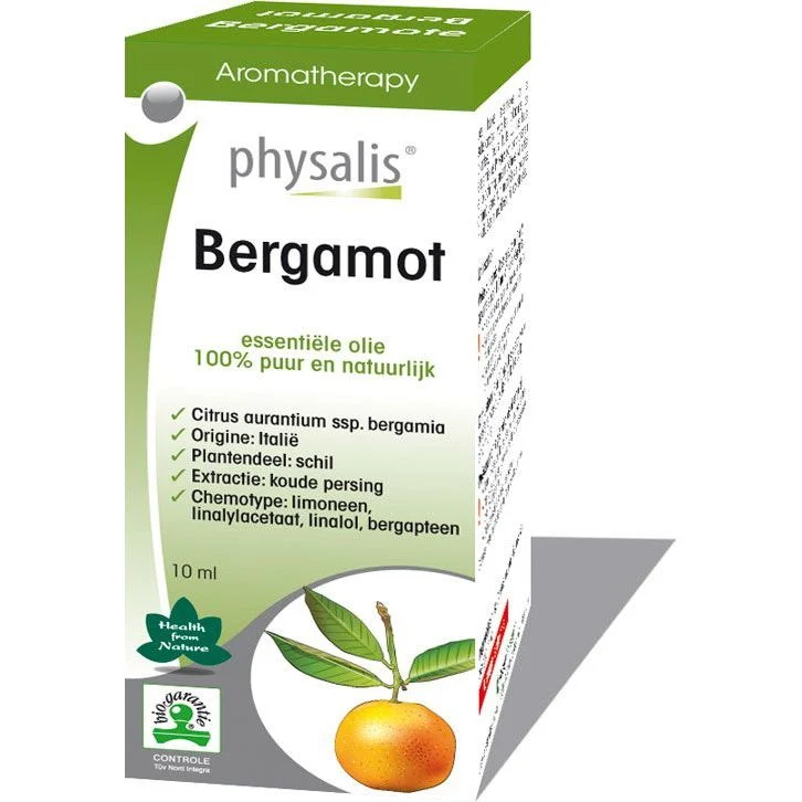 Physalis Aromatherapy Bergamot Essentiele Olie 10 ml