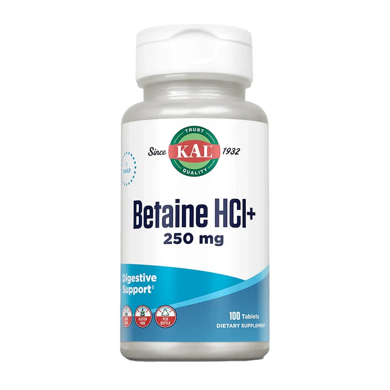 Kal Betaine HCl+ 250mg 100 tb