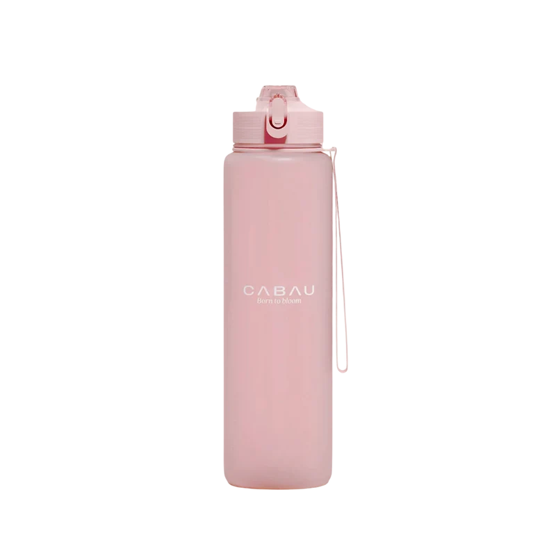 Cabau Lifestyle Bloom Water Bottle Soft pink
