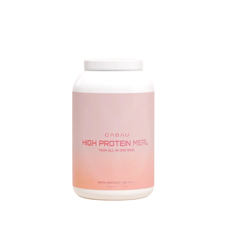 Cabau Lifestyle High Protein Meal White Choco & Red fruit 1 kg