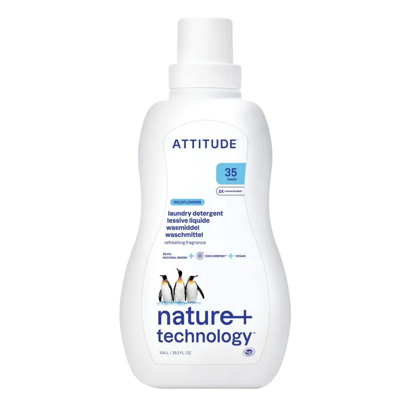 Attitude Nature+ Wasmiddel Wildflowers 1040 ml