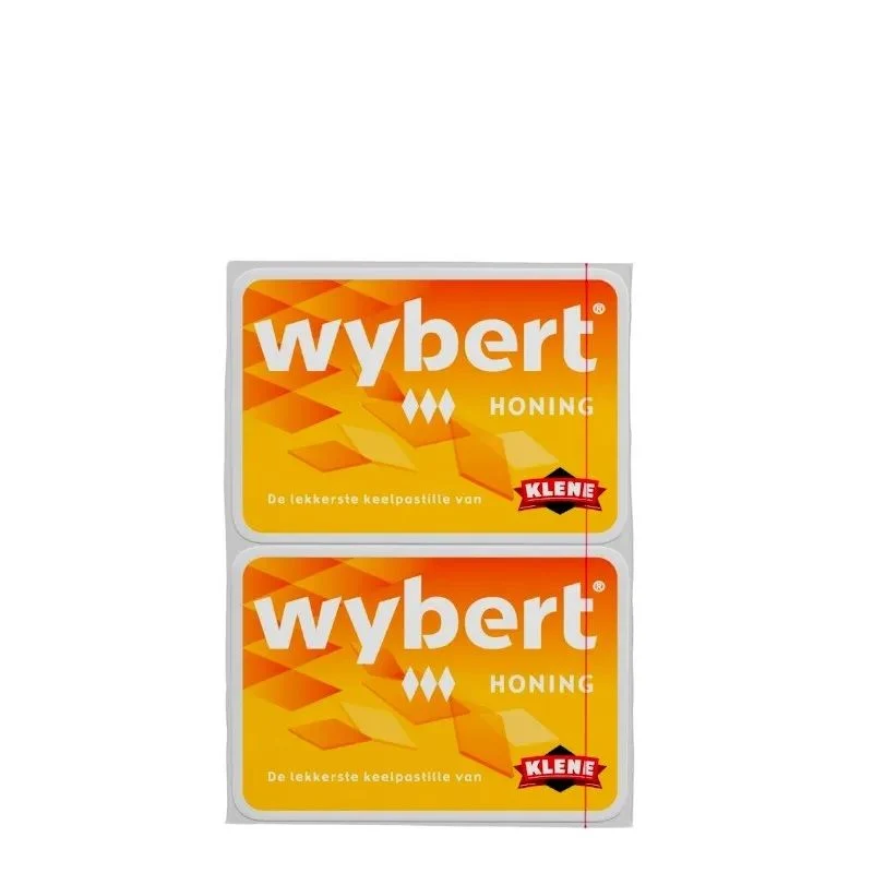 Wybert Keelpastilles Honing Duopack