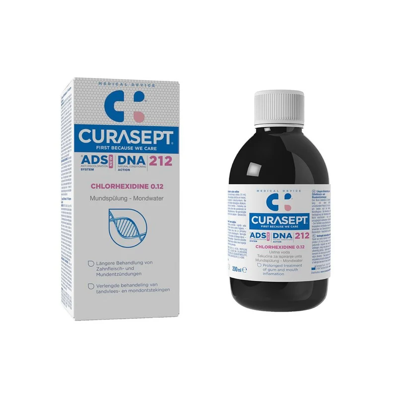 Curasept Mondspoeling chloorhexidine 0,12% 200 ml