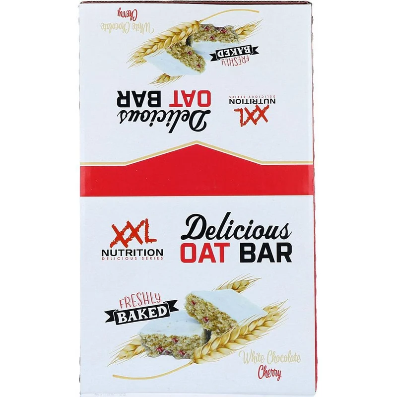 XXL Nutrition Delicious Oat Bar Witte Chocolade Kers 100 gram