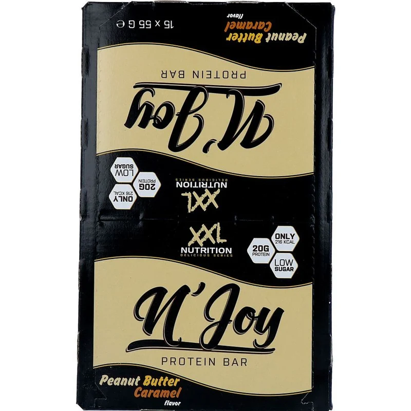 XXL Nutrition N'Joy Protein Bar Peanut Butter & Caramel 55 gram