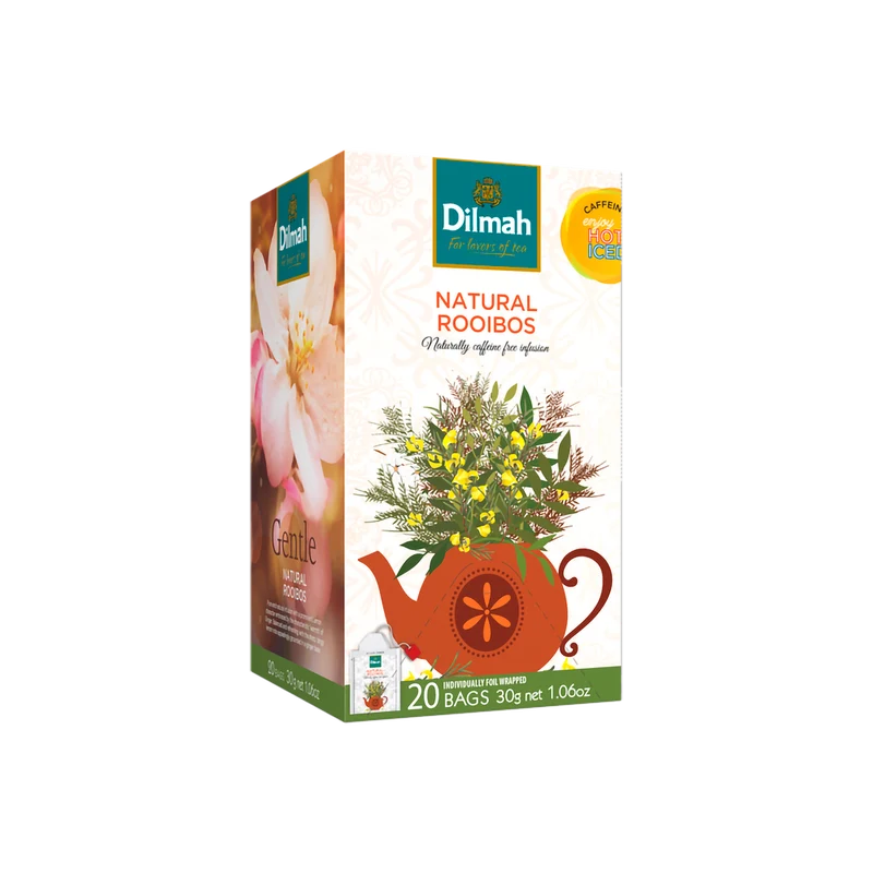 Dilmah Rooibos natural herbal infusion 20 zakjes