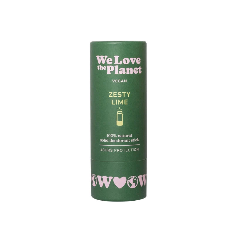 We Love Deodorant stick zesty lime 40 gram