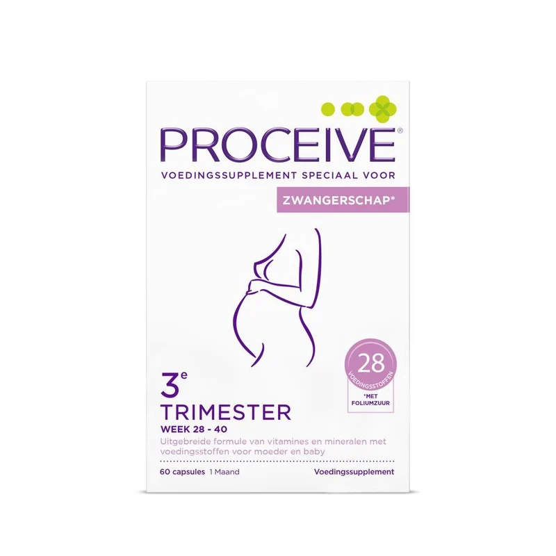 Proceive Kinderwens trimester 3 60 capsules