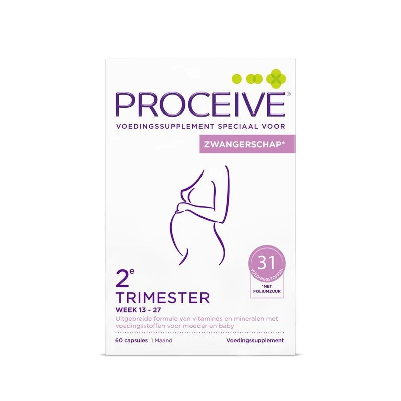 Proceive Kinderwens trimester 2 60 capsules