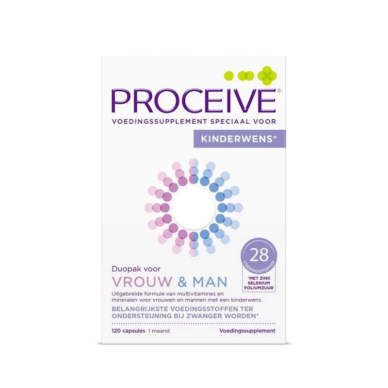 Proceive Kinderwens duo 60 capsules