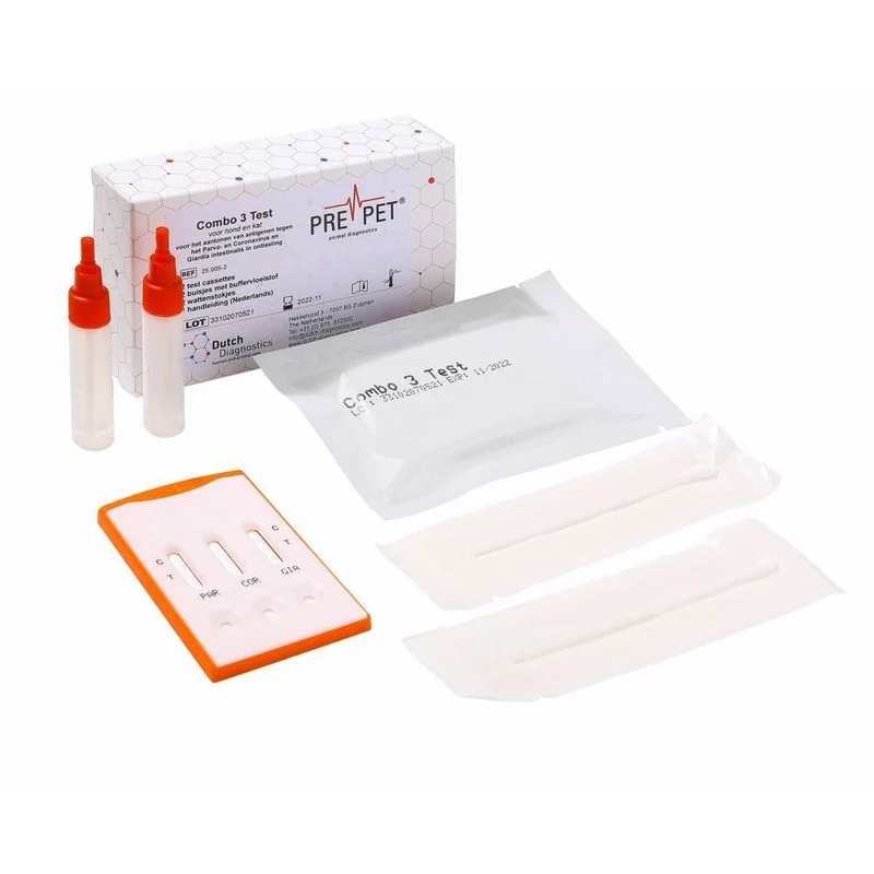 Testjezelf.nu Parvo corona giardia test kat/hond 2 stuks