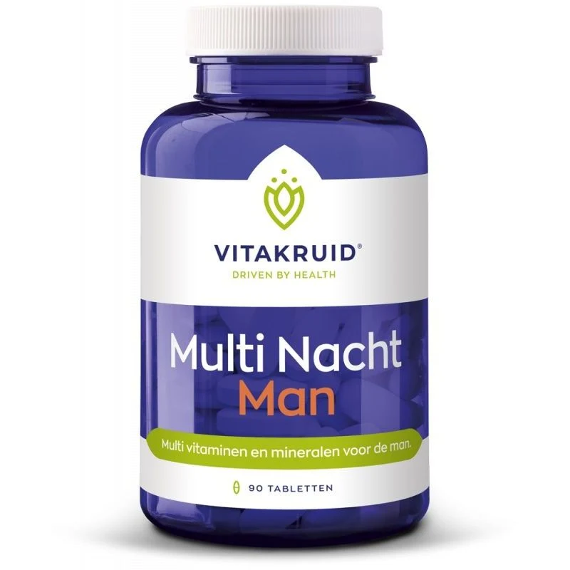 Vitakruid Multi Nacht Man Tabletten