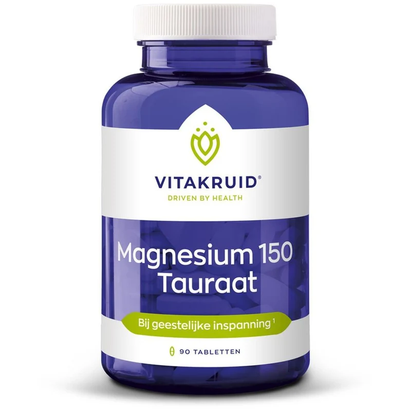 Vitakruid Magnesium 150 tauraat 90 tabletten