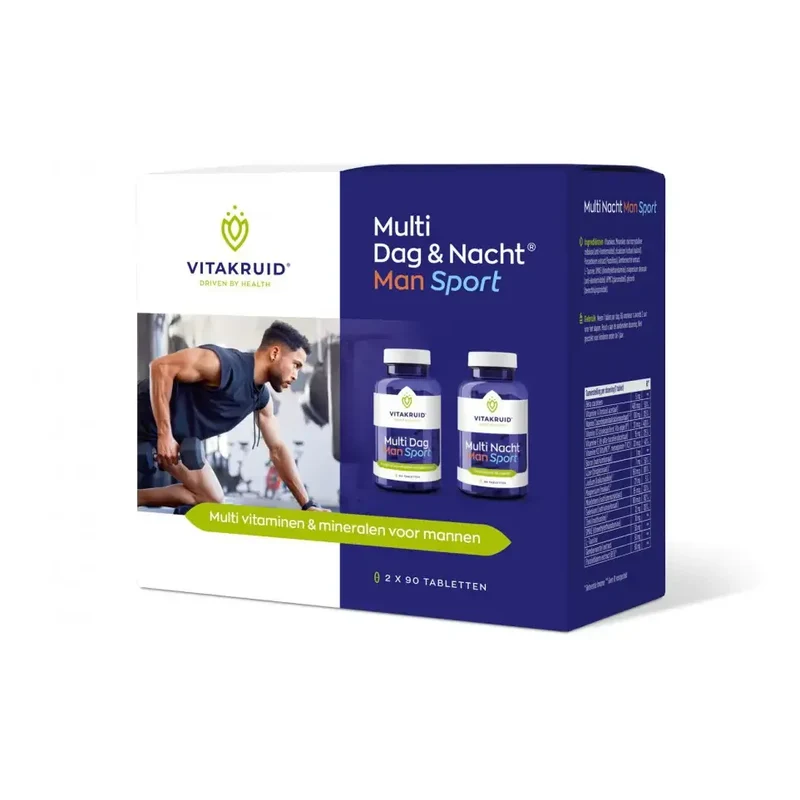 Vitakruid Multi dag & nacht man sport
