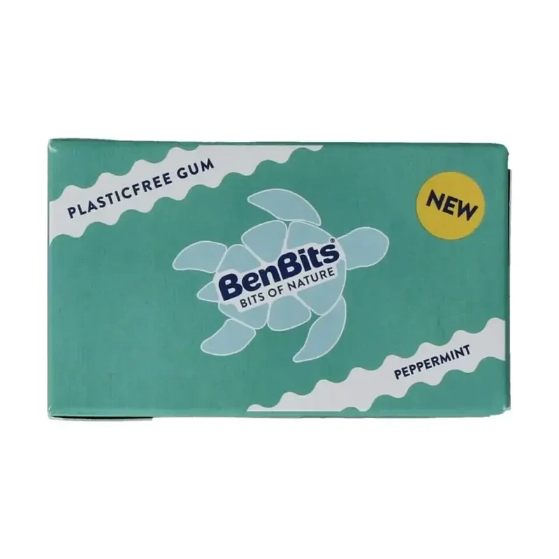 Benbits Kauwgom peppermint zakje 18 gram