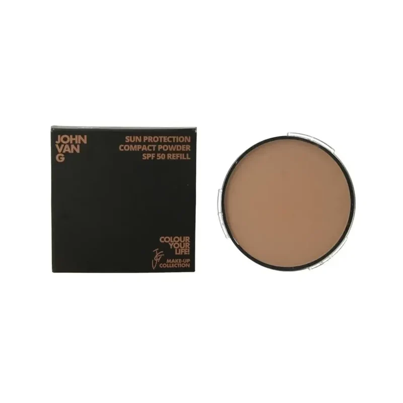 John van G Sun protection compact powder SPF50 navul 45