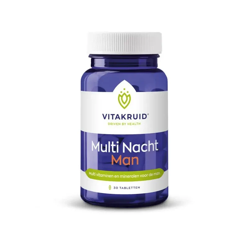 Vitakruid Multi nacht man 30 tabletten