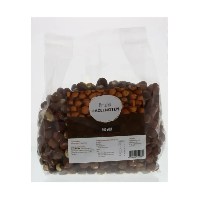 Mijnnatuurwinkel Bruine hazelnoten 1 kg