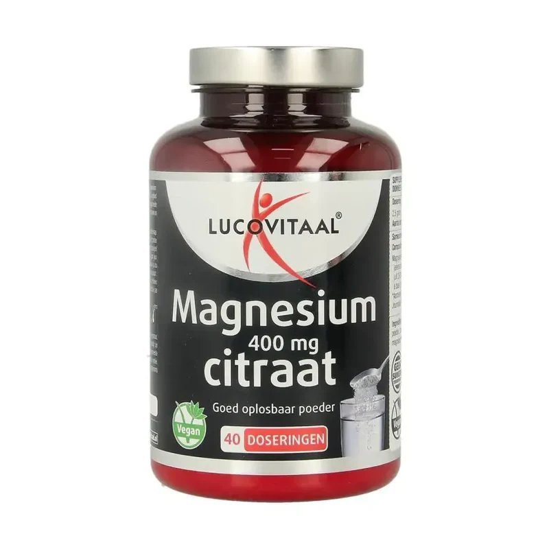 Lucovitaal Magnesium citraat 400 mg poeder