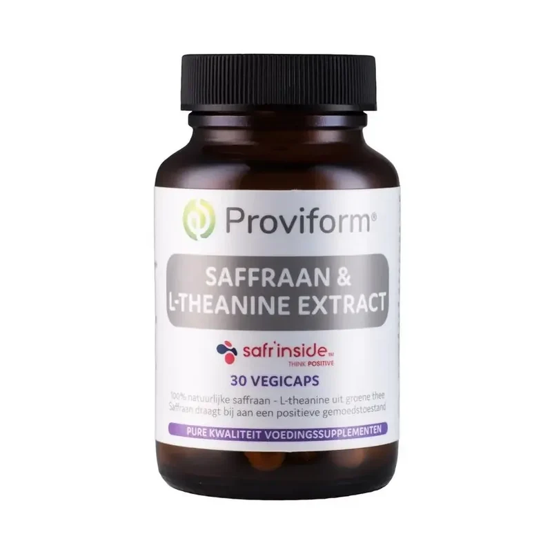 Proviform Saffraan 30 mg active & theanine 100 mg