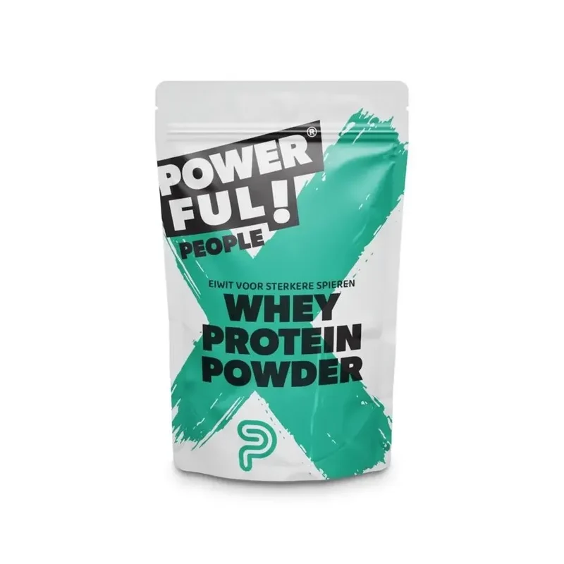Powerful People Whey protein powder vanilla