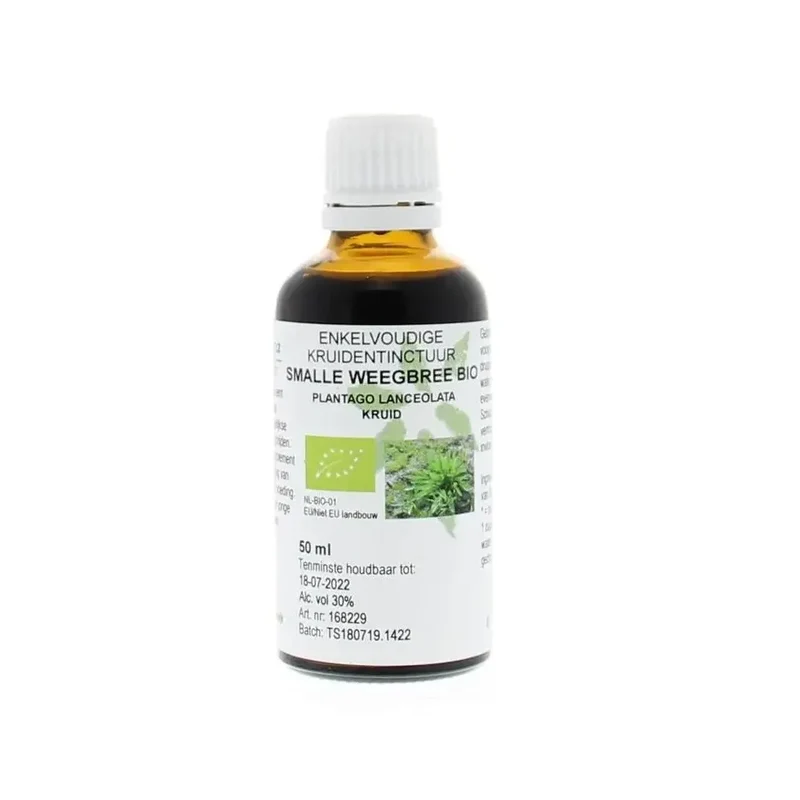 Cruydhof smalle weegbree tinctuur biologisch