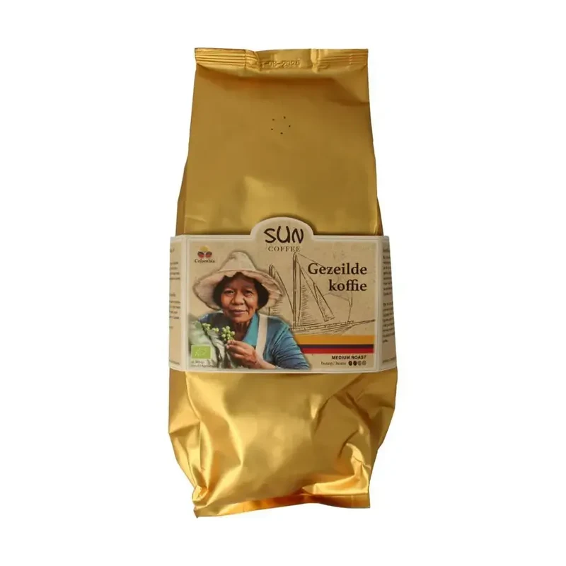 Sun Coffee Gezeilde koffiebonen medium roast