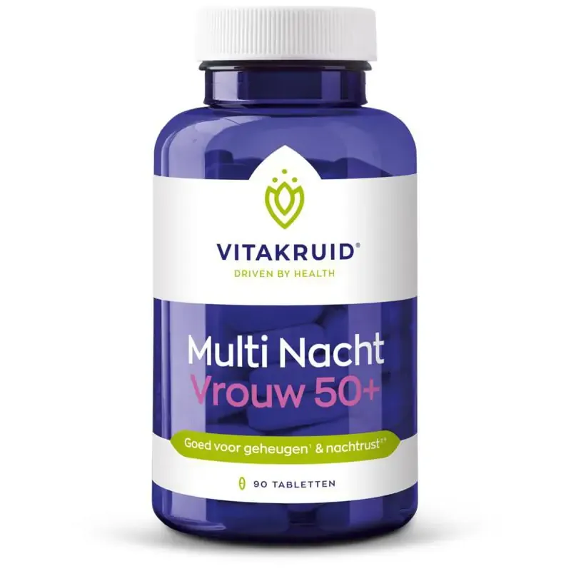 Vitakruid Multi nacht vrouw 50+