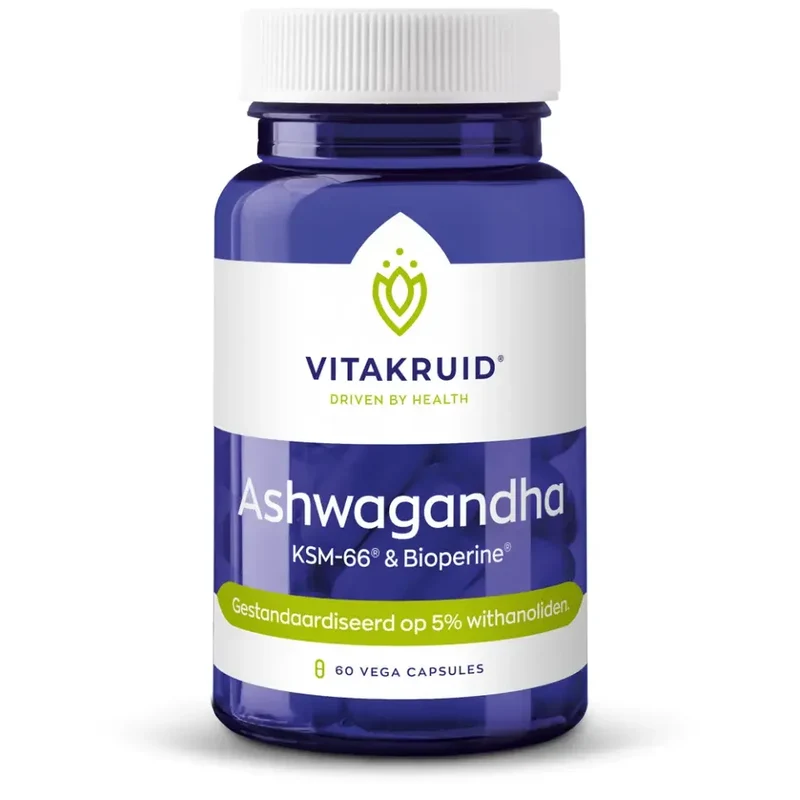 Vitakruid Ashwagandha KSM-66 & bioperine