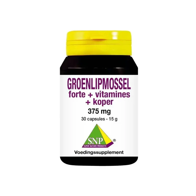 SNP Groenlipmossel forte + vitamines + koper