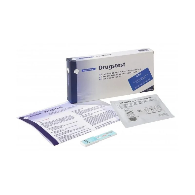 Testjezelf.nu Drugstest cocaine