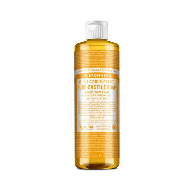 DR Bronners Liquid soap citrus/orange