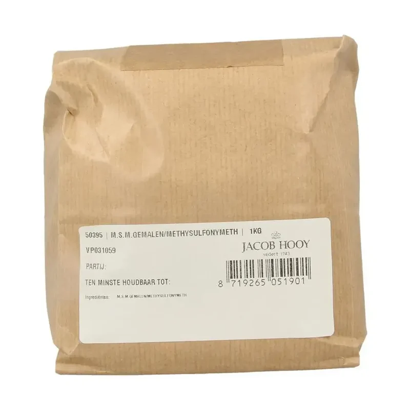 Jacob Hooy MSM gemalen methylsulfonylmethaan
