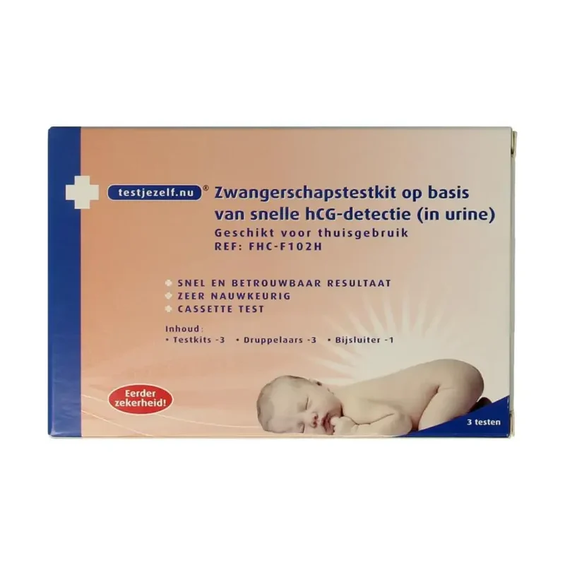 Testjezelf.nu Zwangerschapstest casette