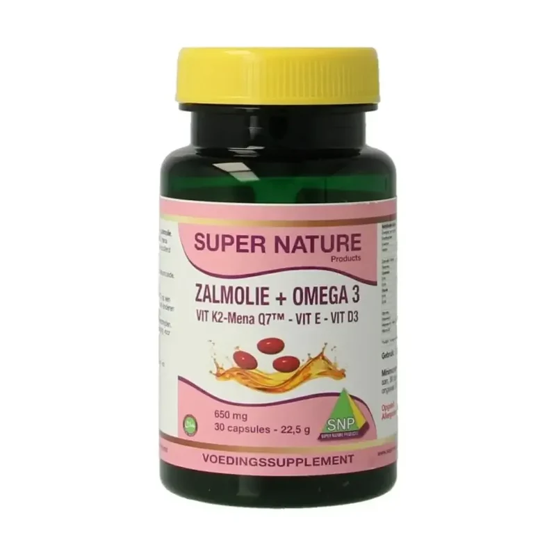 SNP Zalmolie & vit. K2 mena Q7 & vit. D3 & vit. E